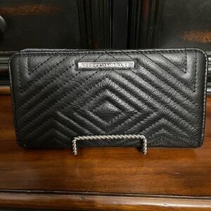 Rebecca Minkoff Black Chevron Wallet